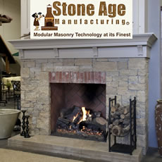 Stone Age Indoor Fireplace Image